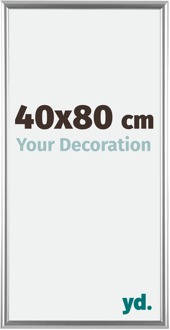 Fotolijst 40x80 cm - Zilver - Kunststof - Bordeaux