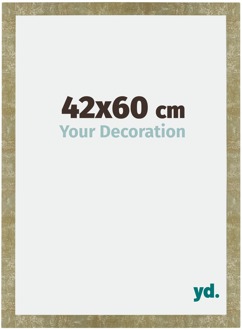 Fotolijst 42x60 cm - Goud Antiek - MDF - Mura