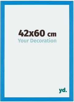 Fotolijst 42x60 cm - Helder Blauw - MDF - Mura