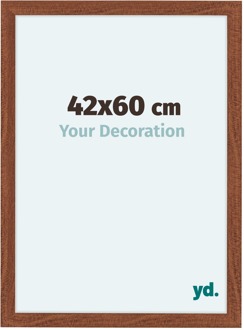 Fotolijst 42x60 cm - Walnoot - MDF - Como
