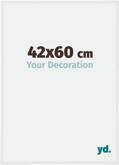 Fotolijst 42x60 cm - Wit Hoogglans - Kunststof - Annecy