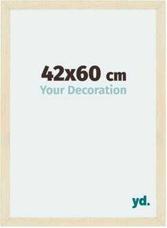 Fotolijst 42x60 cm - Zand Geveegd - MDF - Mura