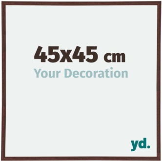 Fotolijst 45x45 cm - Bruin - Kunststof - Annecy