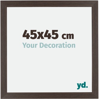 Fotolijst 45x45 cm - Eiken Donker - MDF - Mura