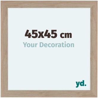 Fotolijst 45x45 cm - Eiken Licht - MDF - Como