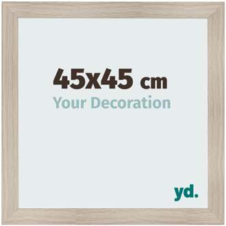 Fotolijst 45x45 cm - Eiken Licht - MDF - Pisa