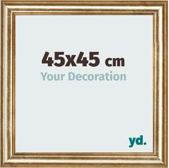Fotolijst 45x45 cm - Goud Antiek - MDF - Lazio