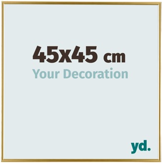 Fotolijst 45x45 cm - Goud - Kunststof - Evry