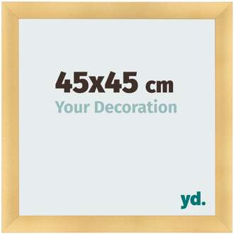 Fotolijst 45x45 cm - Goud Mat - MDF - Pisa