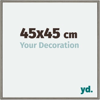 Fotolijst 45x45 cm - Mercury Structuur - Aluminium - New York