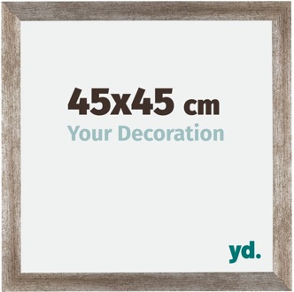 Fotolijst 45x45 cm - Metaal Vintage - MDF - Mura