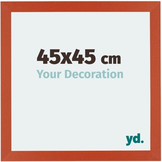 Fotolijst 45x45 cm - Oranje - MDF - Mura