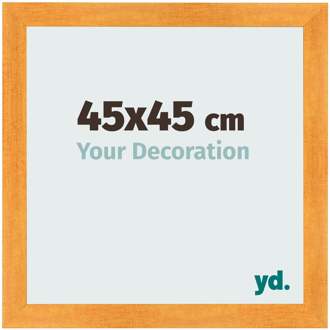 Fotolijst 45x45 cm - Oranje - MDF - Pisa