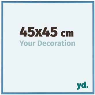 Fotolijst 45x45 cm - Staal Blauw - Aluminium - Austin