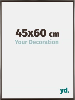 Fotolijst 45x60 cm - Antraciet - Kunststof - Evry