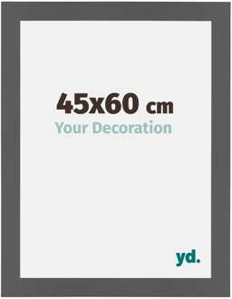 Fotolijst 45x60 cm - Antraciet - MDF - Mura