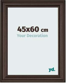 Fotolijst 45x60 cm - Eiken Donker - MDF - Lazio