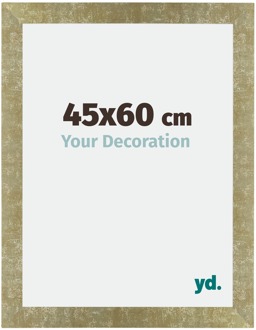 Fotolijst 45x60 cm - Goud Antiek - MDF - Mura