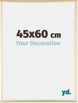 Fotolijst 45x60 cm - Goud Glans - Aluminium - Austin