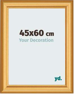 Fotolijst 45x60 cm - Goud Mat - MDF - Lazio