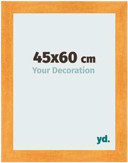 Fotolijst 45x60 cm - Oranje - MDF - Pisa