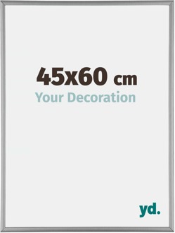 Fotolijst 45x60 cm - Platina - Aluminium - Kent
