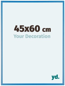 Fotolijst 45x60 cm - Staal Blauw - Aluminium - Kent