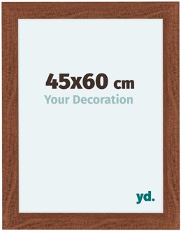 Fotolijst 45x60 cm - Walnoot - MDF - Como