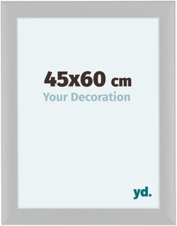 Fotolijst 45x60 cm - Wit Hoogglans - MDF - Como
