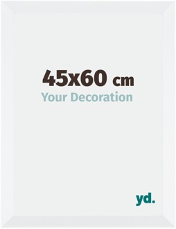 Fotolijst 45x60 cm - Wit Mat - MDF - Catania
