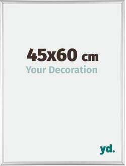 Fotolijst 45x60 cm - Zilver Glanzend - Aluminium - Austin