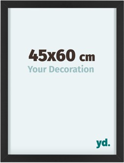 Fotolijst 45x60 cm - Zwart - Aluminium - Virginia