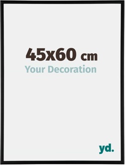 Fotolijst 45x60 cm - Zwart Mat - Aluminium - Austin