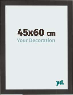 Fotolijst 45x60 cm - Zwart Mat - MDF - Bologna