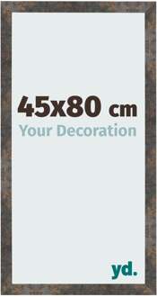Fotolijst 45x80 cm - Geoxideerd Metaal - MDF - Bologna