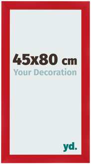 Fotolijst 45x80 cm - Rood - MDF - Pisa