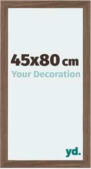 Fotolijst 45x80 cm - Walnoot Donker - MDF - Mura