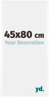 Fotolijst 45x80 cm - Wit Hoogglans - Kunststof - Bordeaux