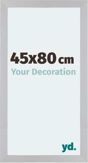 Fotolijst 45x80 cm - Zilver Mat - MDF - Mura