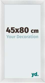 Fotolijst 45x80 cm - Zilver Mat - MDF - Pisa