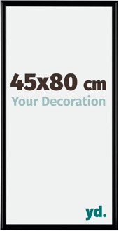 Fotolijst 45x80 cm - Zwart Mat - Kunststof - Bordeaux