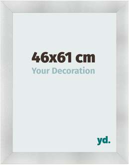 Fotolijst 46x61 cm - Aluminium Geborsteld - MDF - Pisa