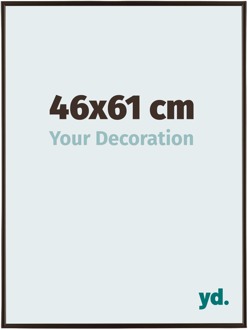 Fotolijst 46x61 cm - Antraciet - Kunststof - Evry