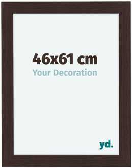 Fotolijst 46x61 cm - Eiken Donker - MDF - Como