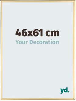 Fotolijst 46x61 cm - Goud Glans - Aluminium - Austin