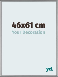 Fotolijst 46x61 cm - Platina - Aluminium - Kent