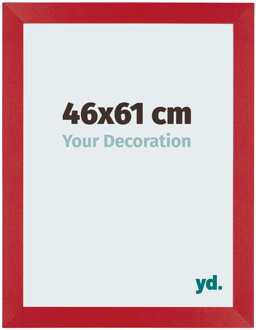 Fotolijst 46x61 cm - Rood - MDF - Mura