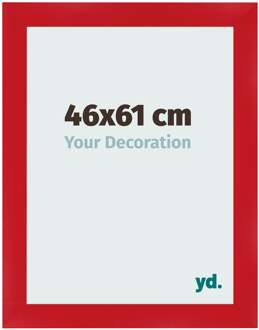 Fotolijst 46x61 cm - Rood - MDF - Pisa