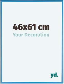 Fotolijst 46x61 cm - Staal Blauw - Aluminium - Kent