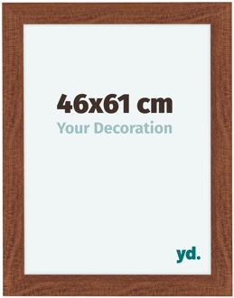 Fotolijst 46x61 cm - Walnoot - MDF - Como